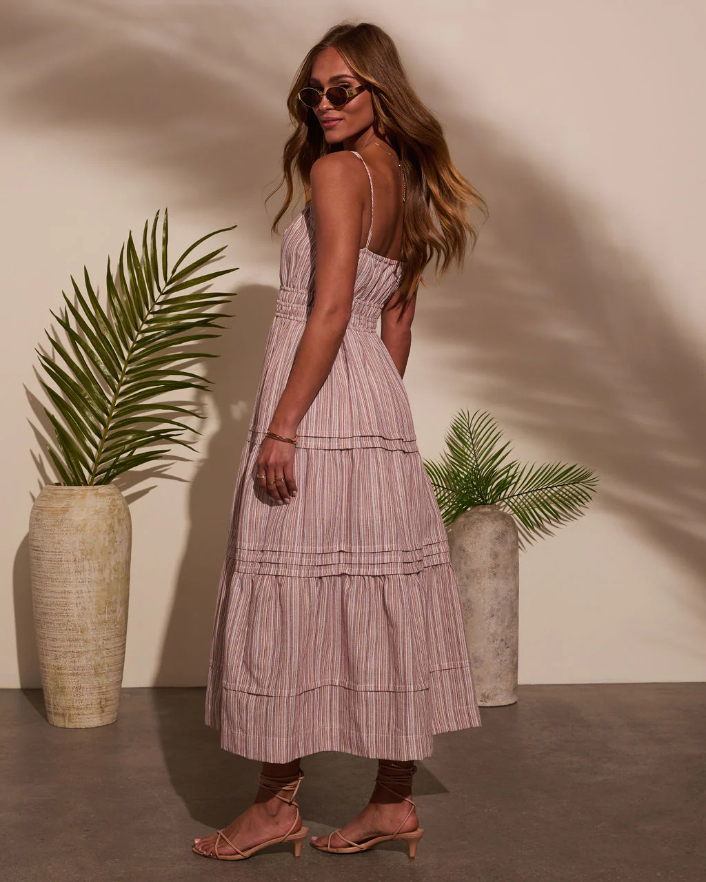 Sweet Charms Fit And Flare Maxi Dress