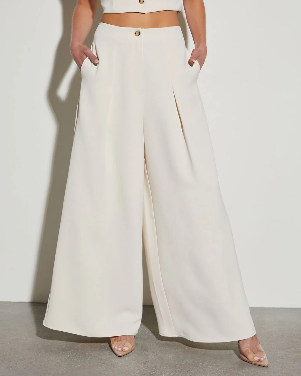 Clarissa High Rise Wide Leg Pants