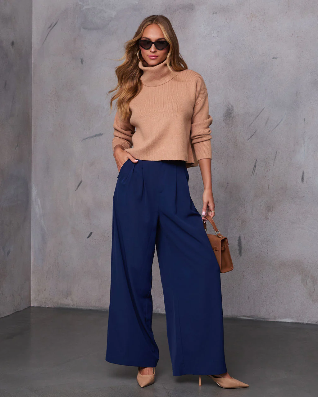 Madrigal Pocketed Wide Leg Pants