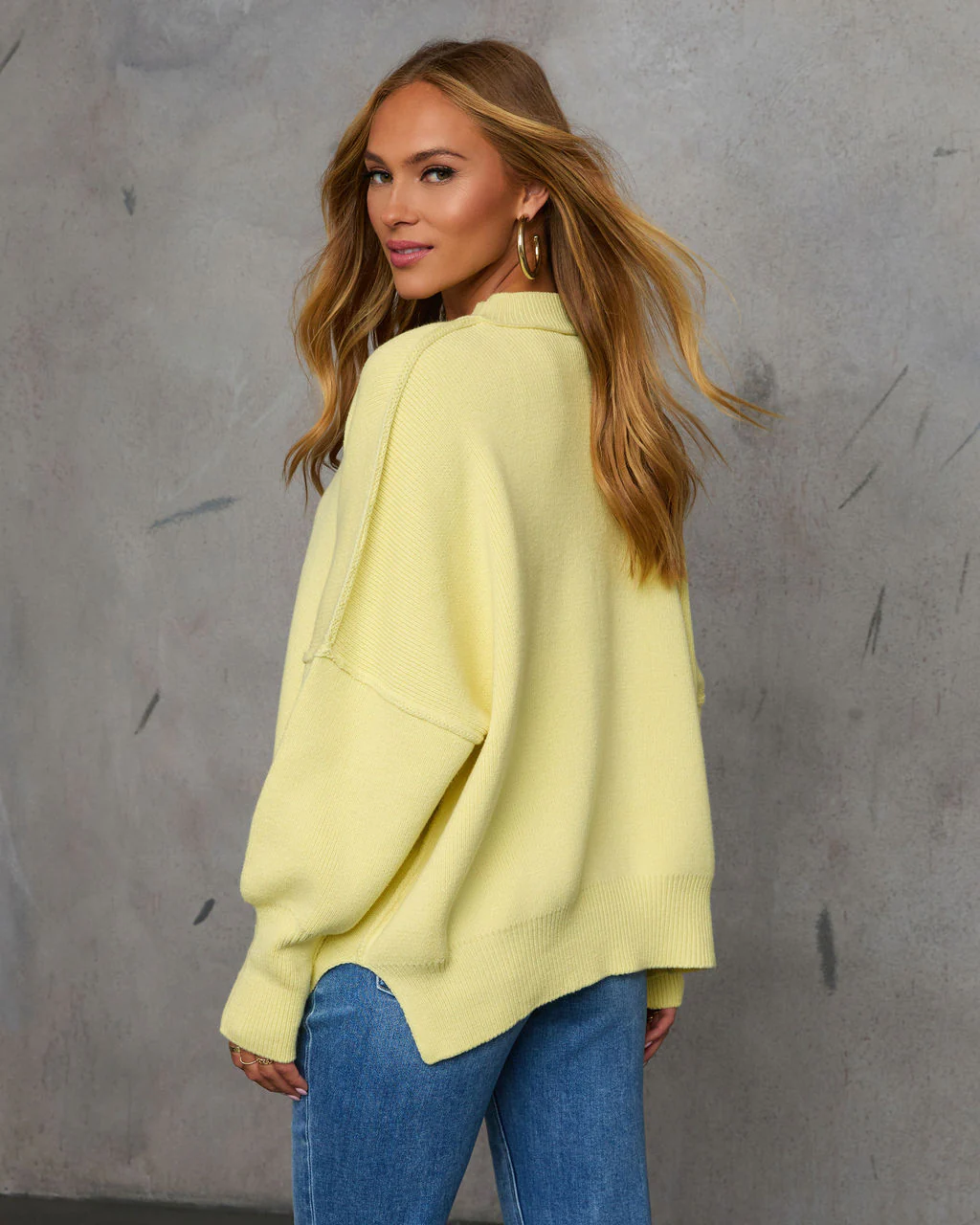 Elouise Knit Oversized Pullover Sweater