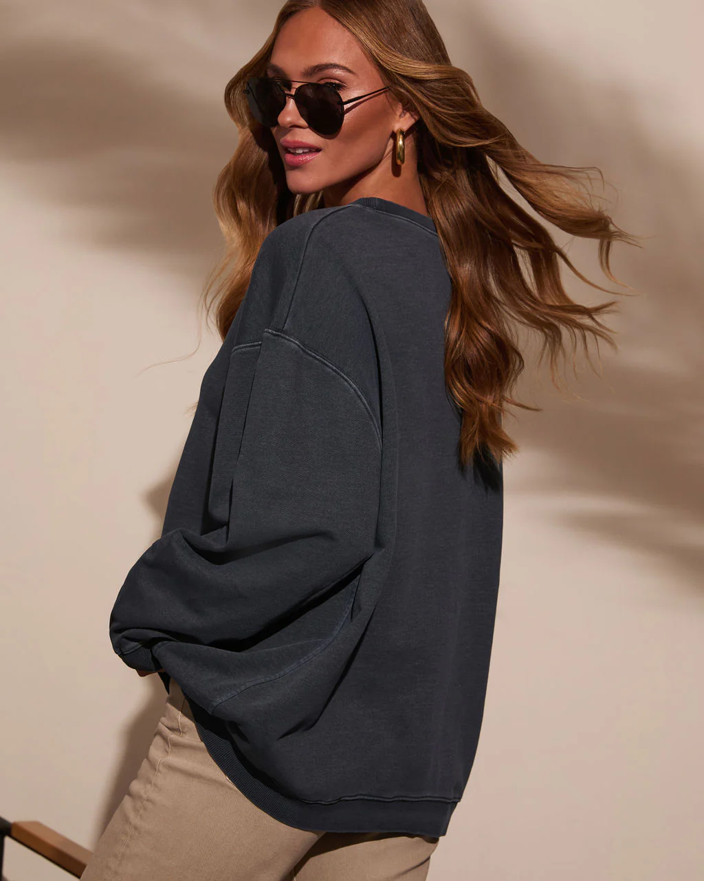 Lanae Relaxed Oversized Sweatshirt