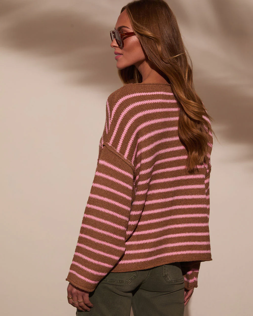 Pippa Striped Knit Sweater