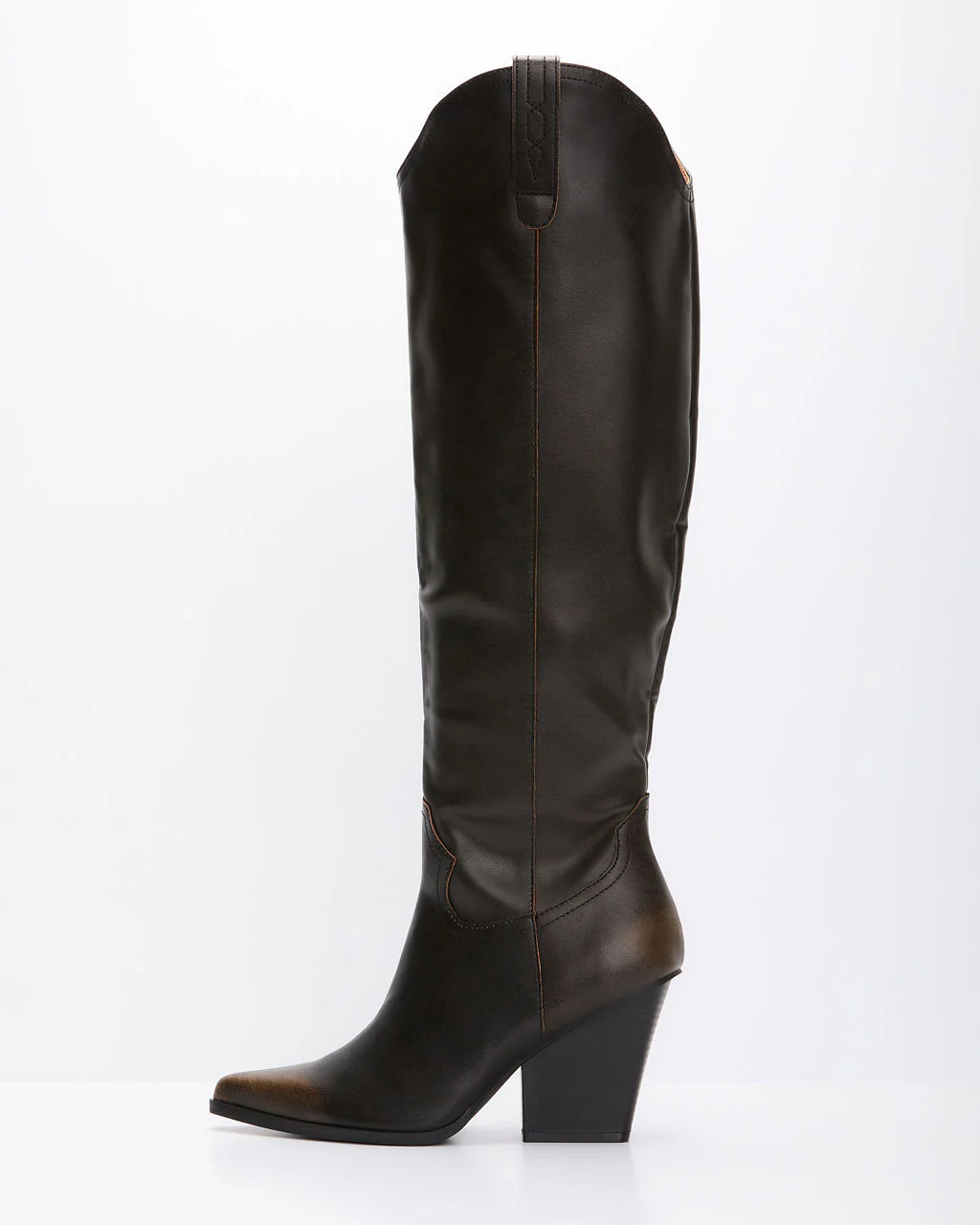 Sandalwood Western Knee High Boots