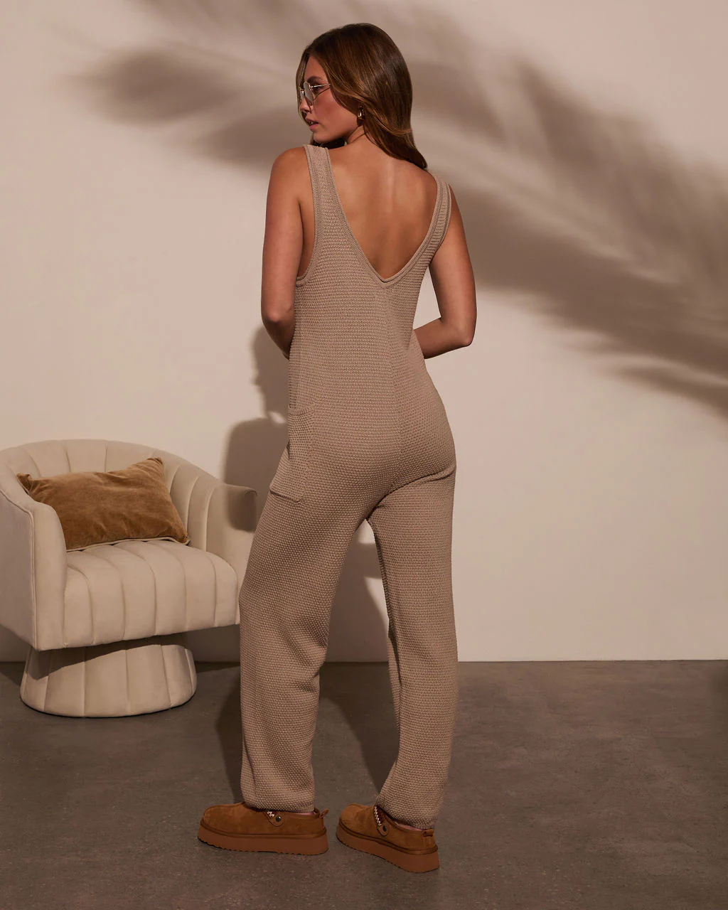 Cozy In Knit Jumpsuit