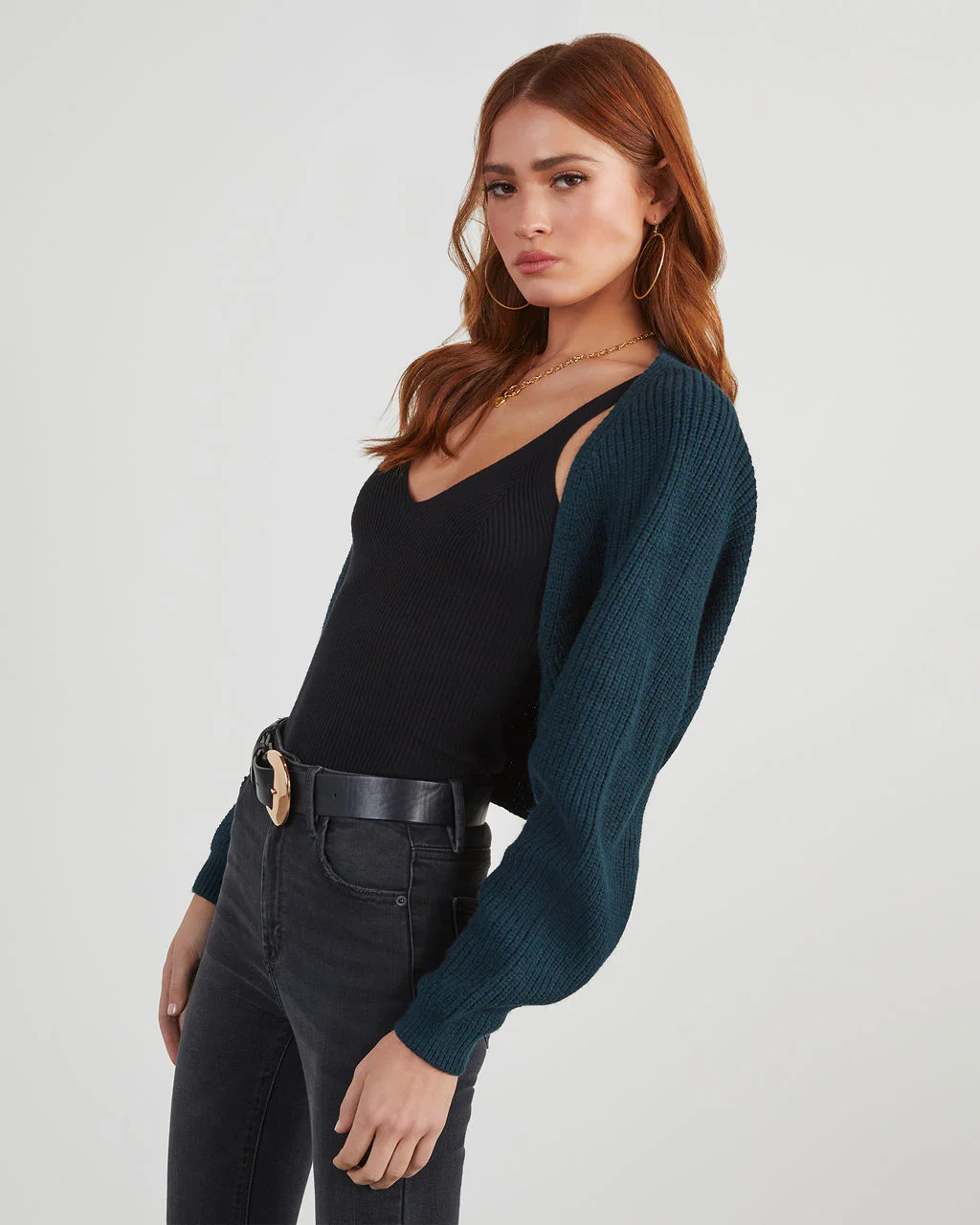 Lanelle Open Front Cardigan
