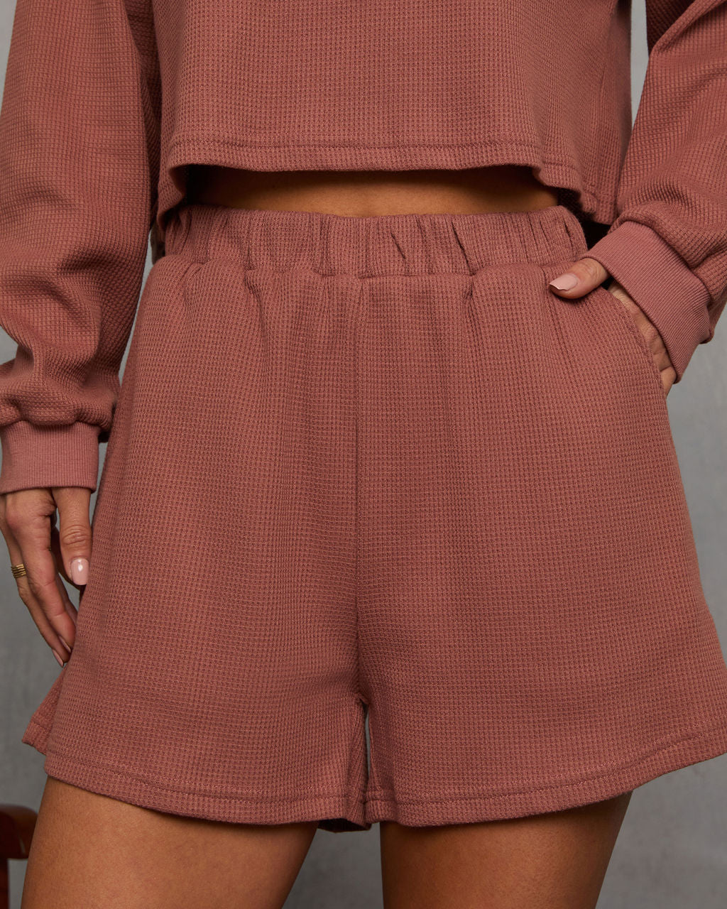 Sicilian Sky Relaxed Pocketed Shorts