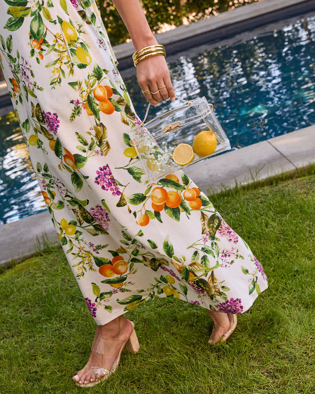 Right To You Clear Top Handle Bag