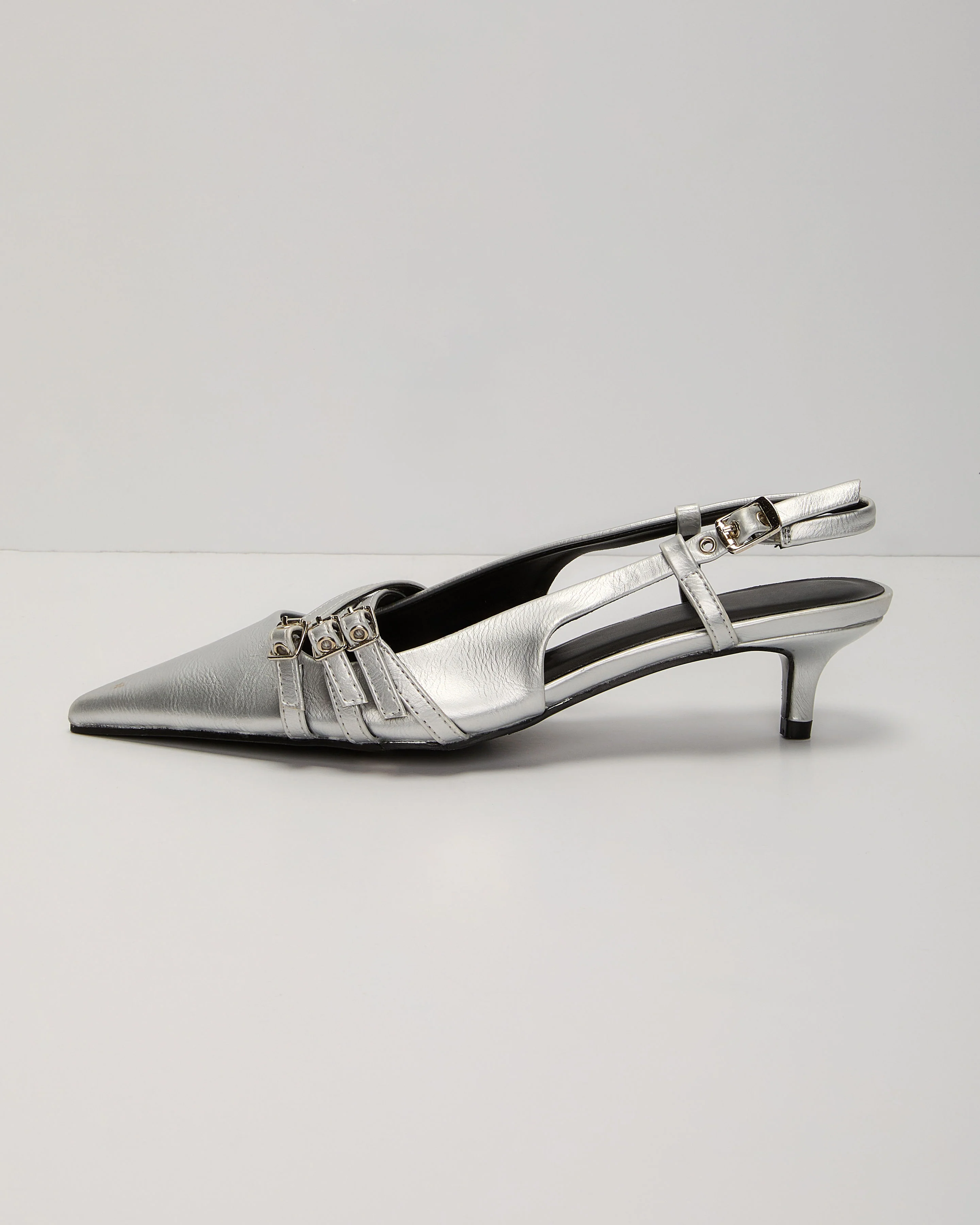Cool Edge Slingback Kitten Heel