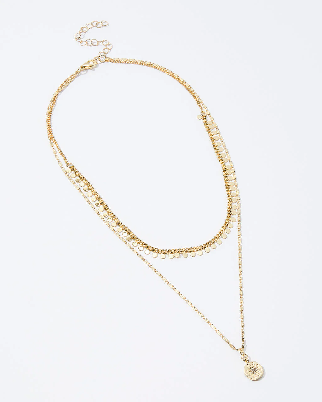 Samira Layered Charm Necklace