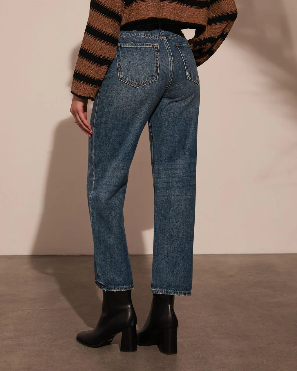 Annika High Rise Wide Leg Jeans