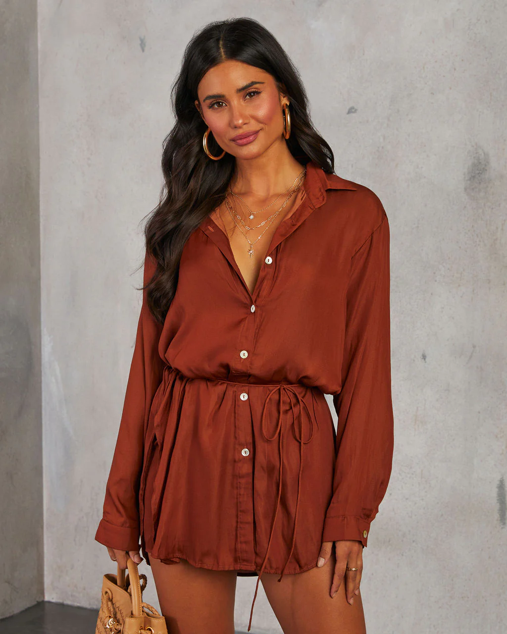 Grinnell Button Front Romper