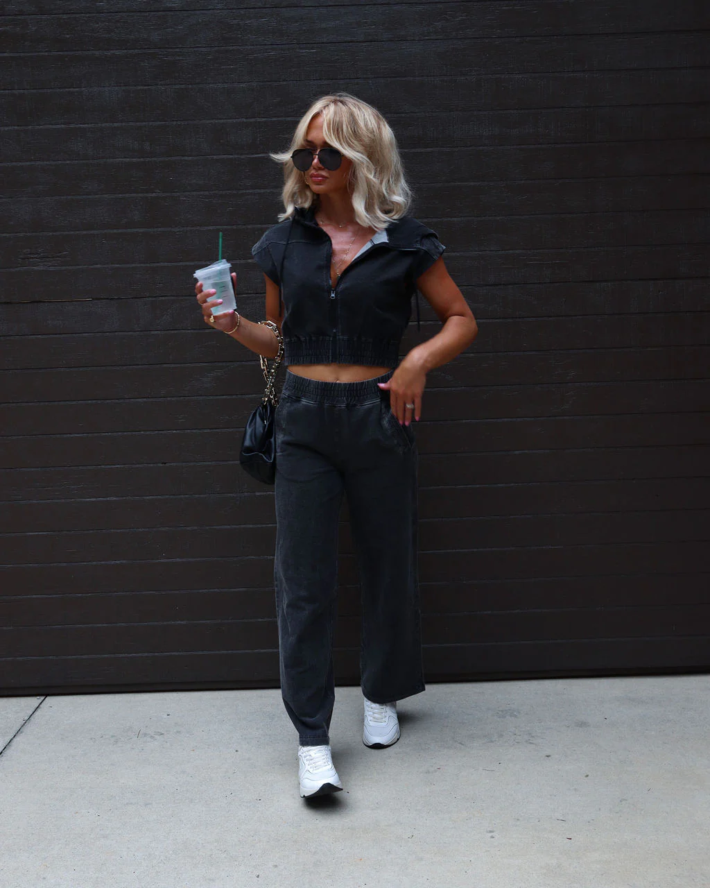 Tillie Sleeveless Zip Up Hoodie