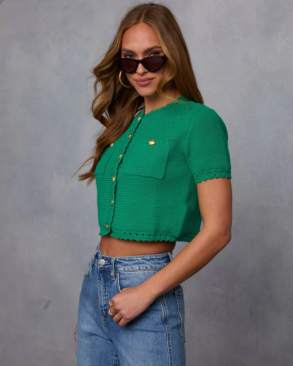 Pure Allure Knit Crochet Cardigan