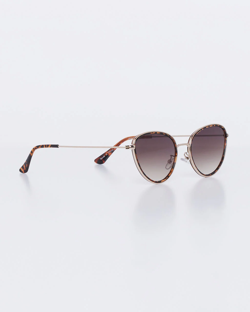 Milly Aviator Sunglasses With Trim