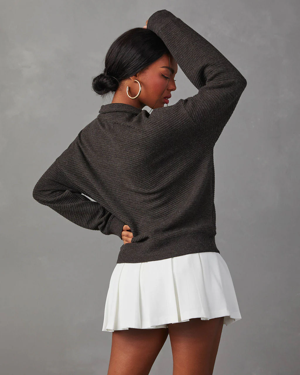 Kinsleigh Collared Pullover Sweater