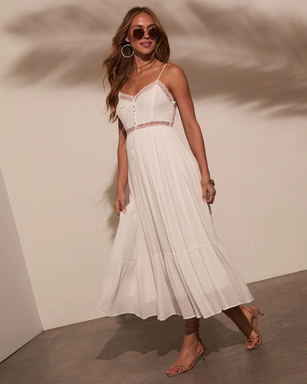 Pucker Up Plisse Maxi Dress