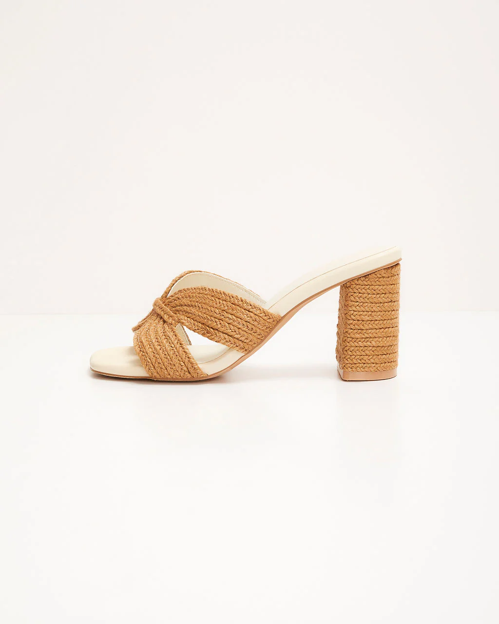 Vacation Ready Raffia Heeled Sandal