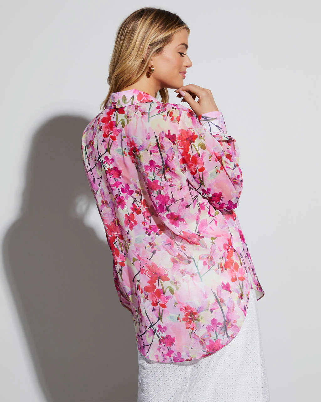 Season Of Blooms Long Sleeve Top