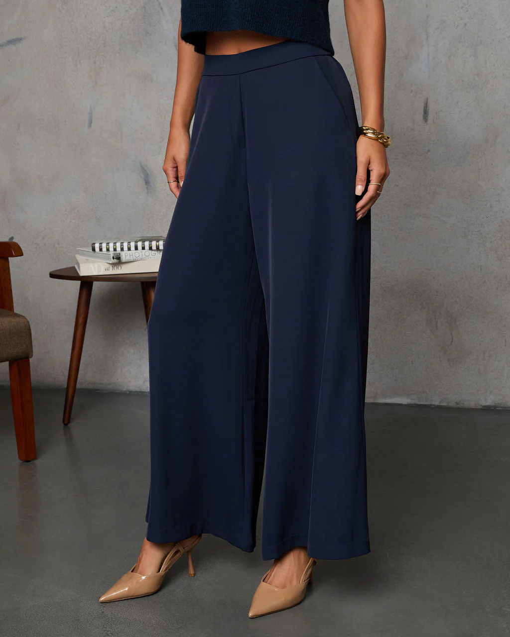 Madi Pocketed Wide Leg Pants