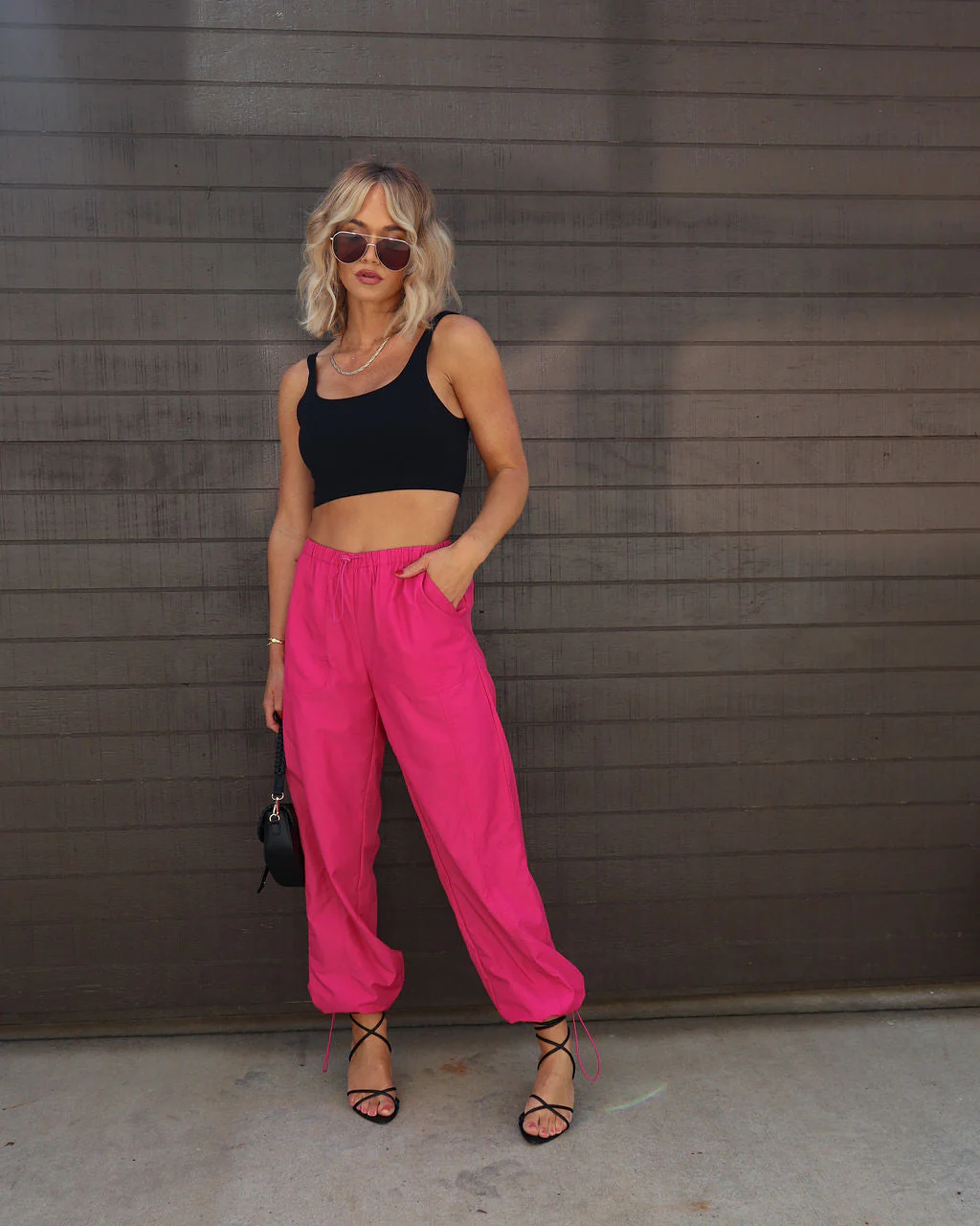 Kenny Nylon Pocketed Pants