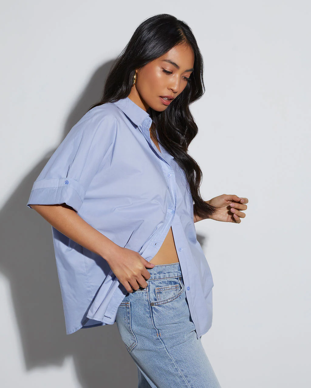 Scottie Poplin Button Down Shirt