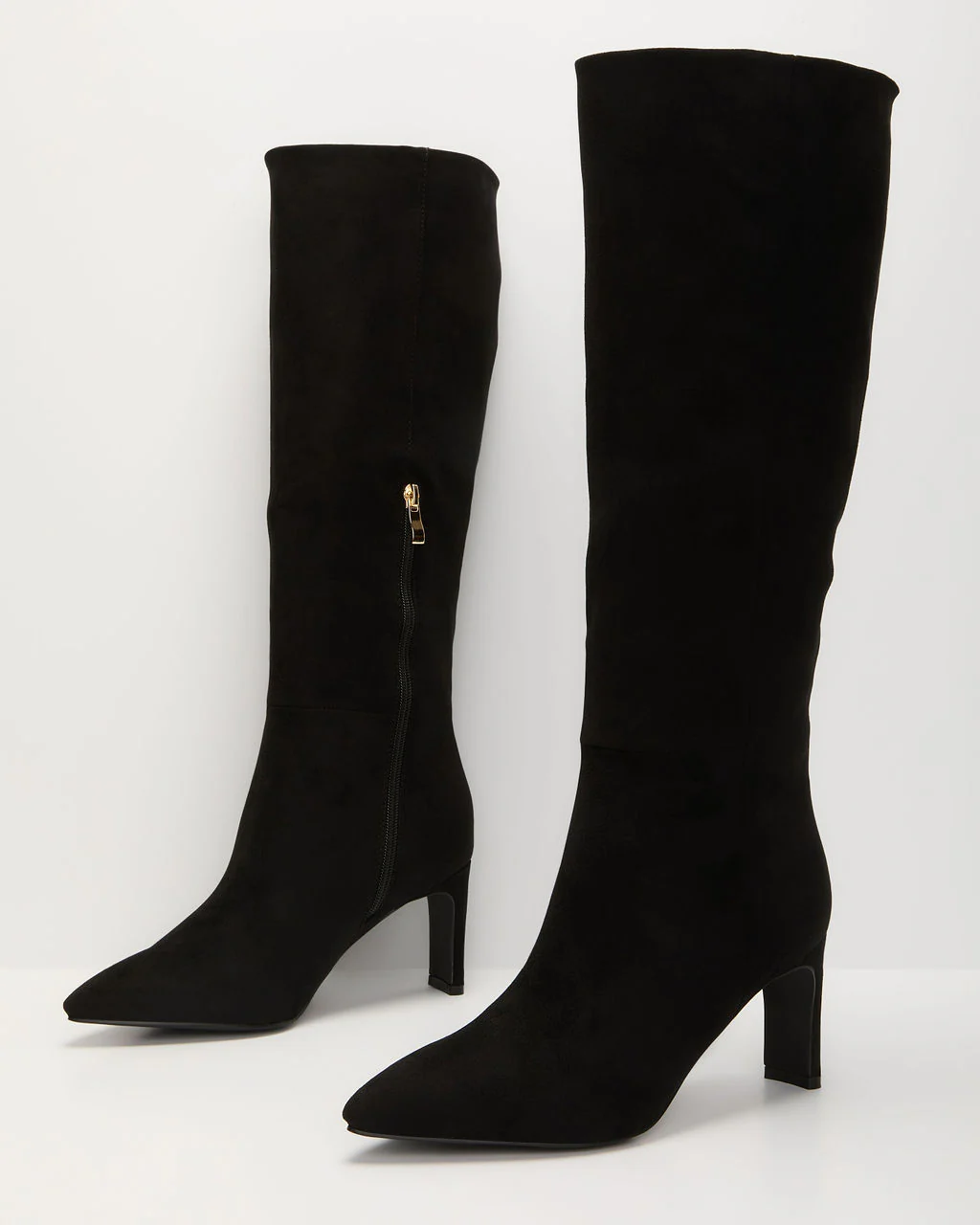 Myama Faux Suede Knee High Boots