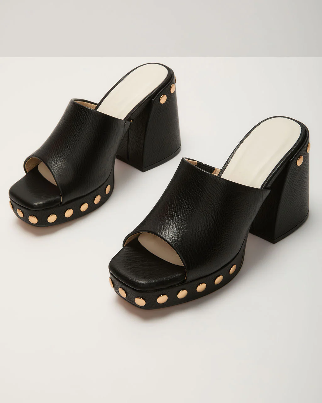 Asha Studded Platform Mule