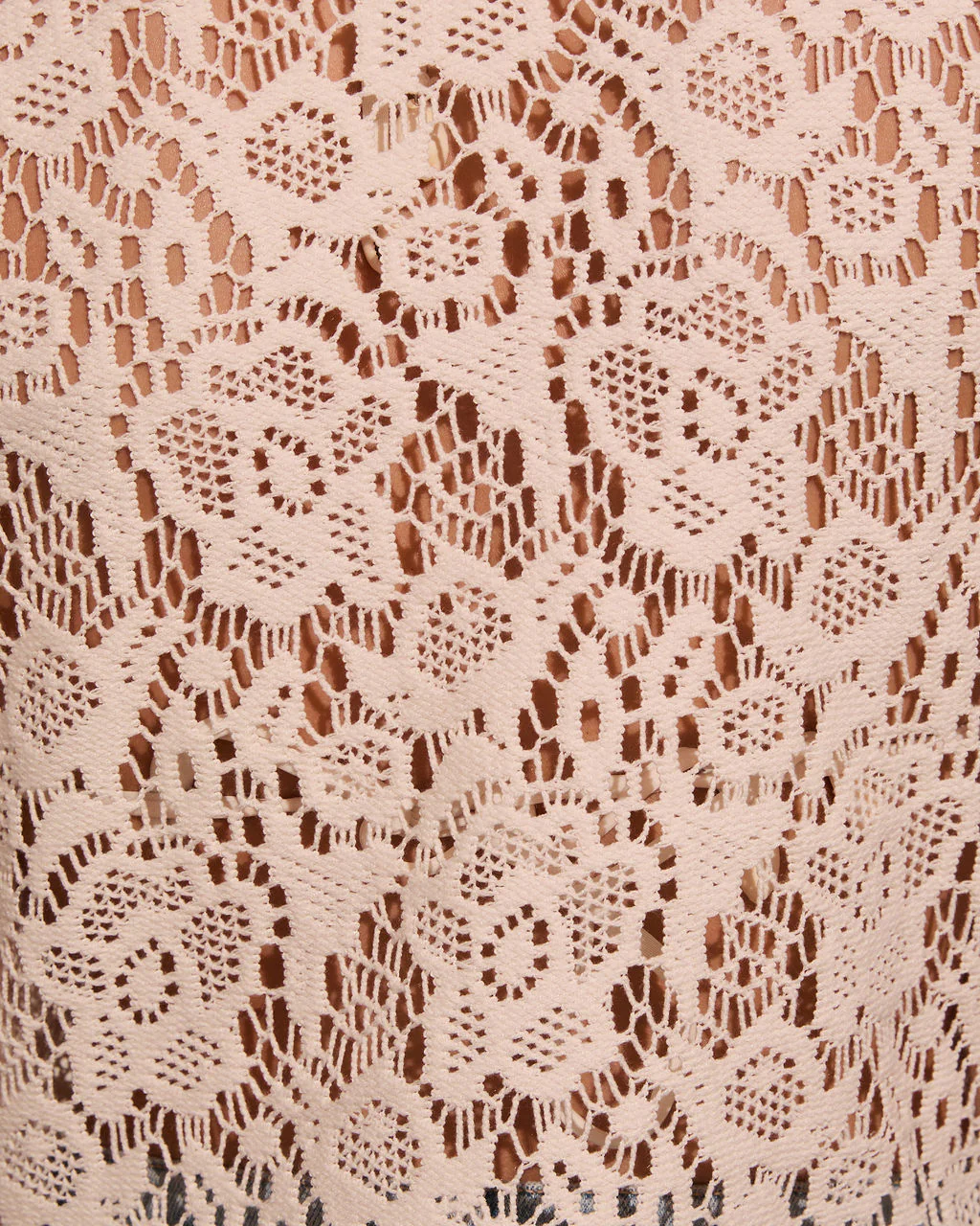 Coastline Crochet Lace Tunic Top