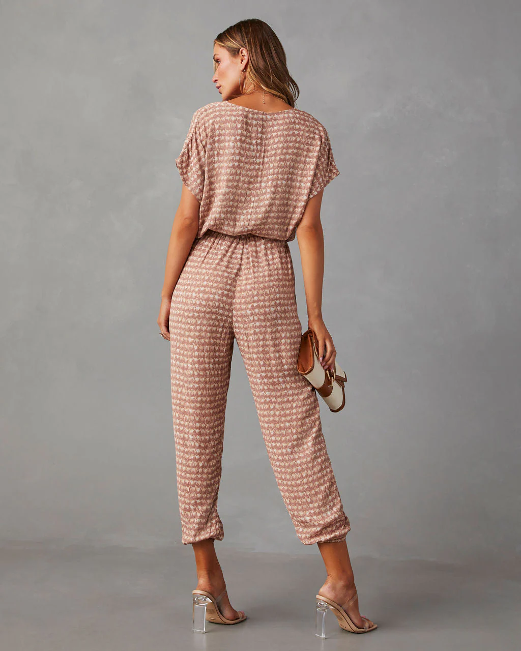 Colfax Printed Pocketed Jumpsuit