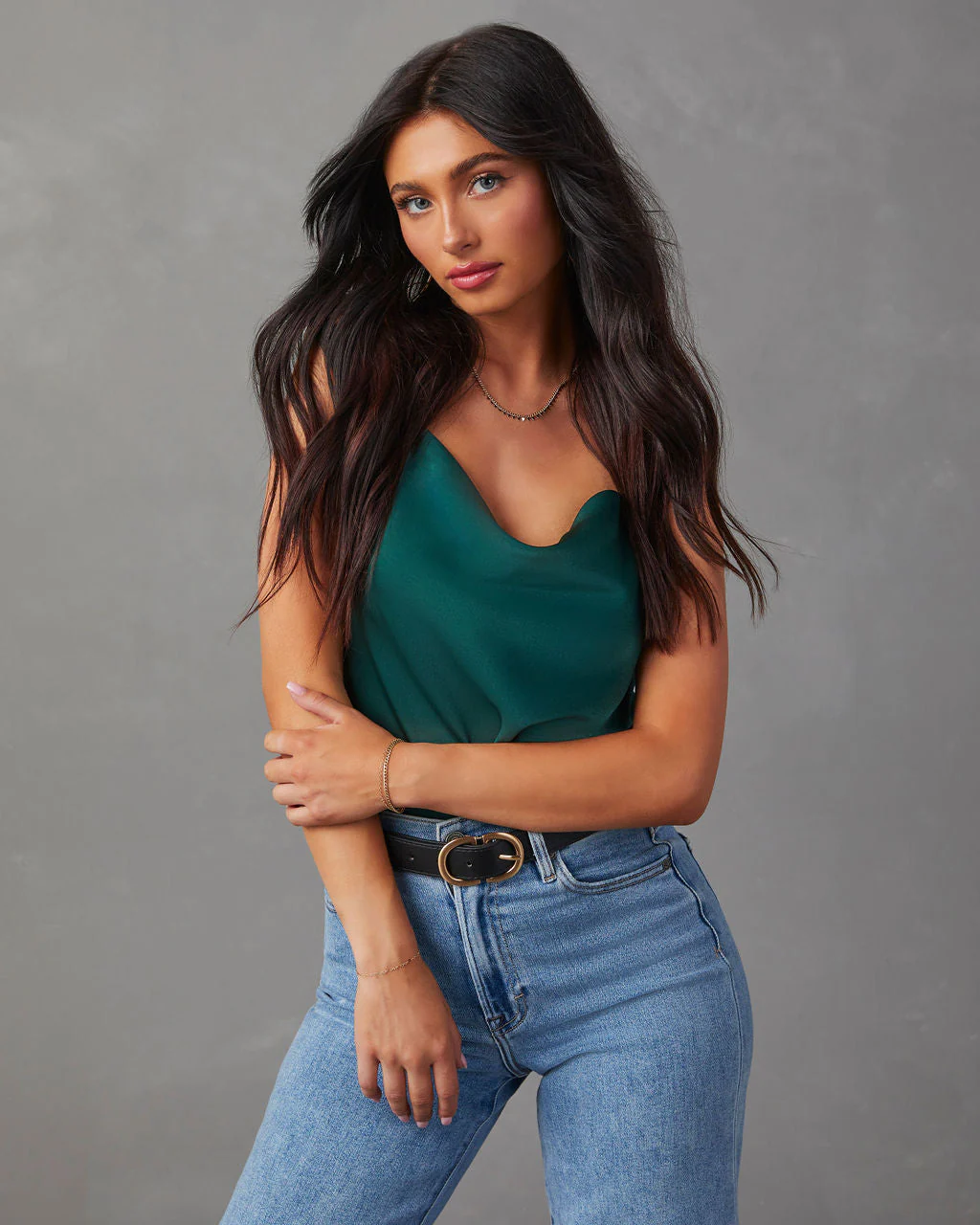 Rachel Leigh Cowl Neck Bodysuit