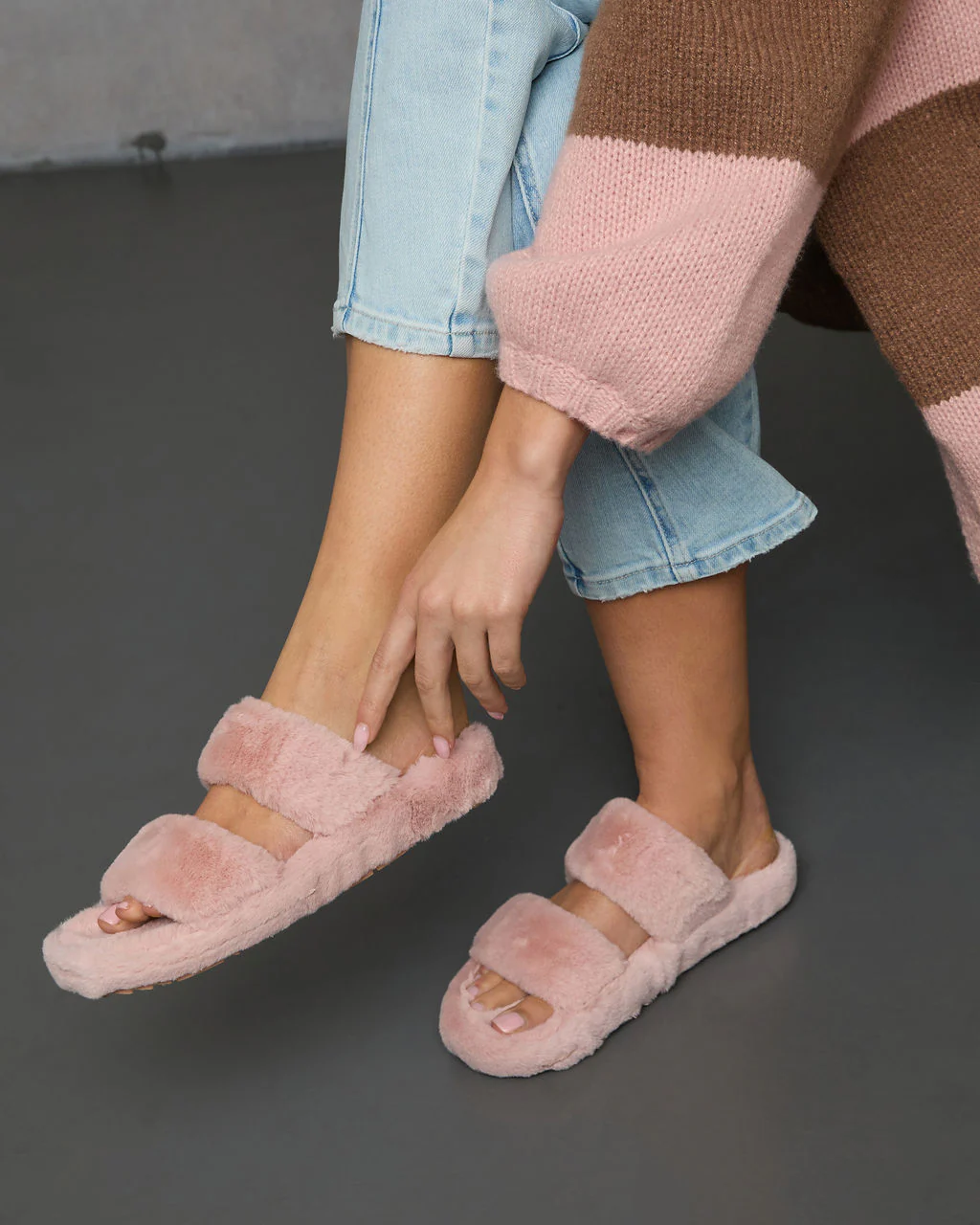 Hug Me Softly Fuzzy Slides