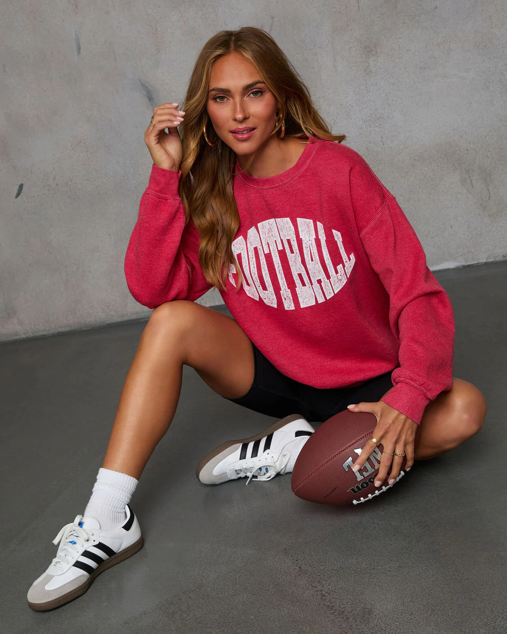 Football Season Graphic Sweatshirt
