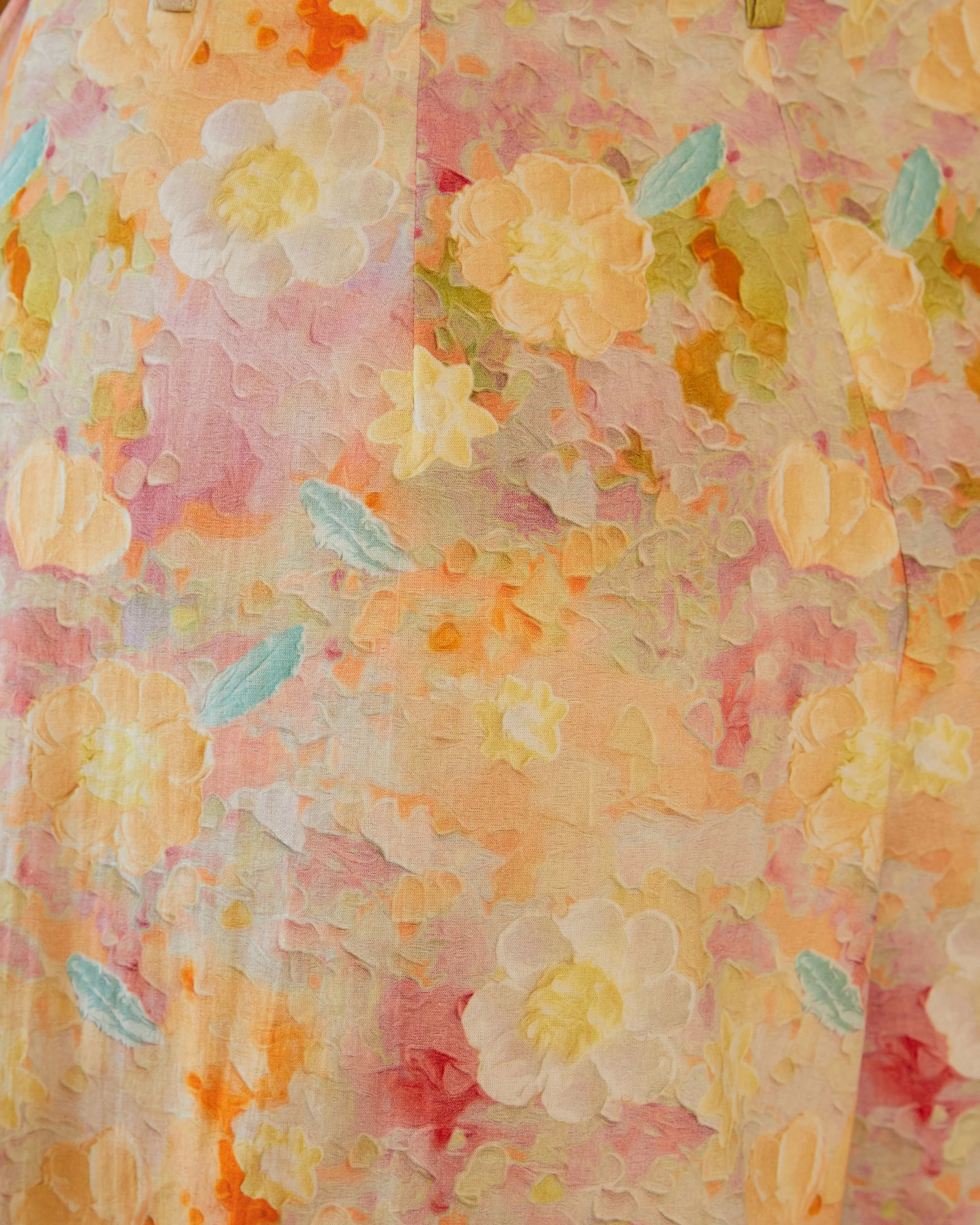 Cleo Floral Print High Waisted Short