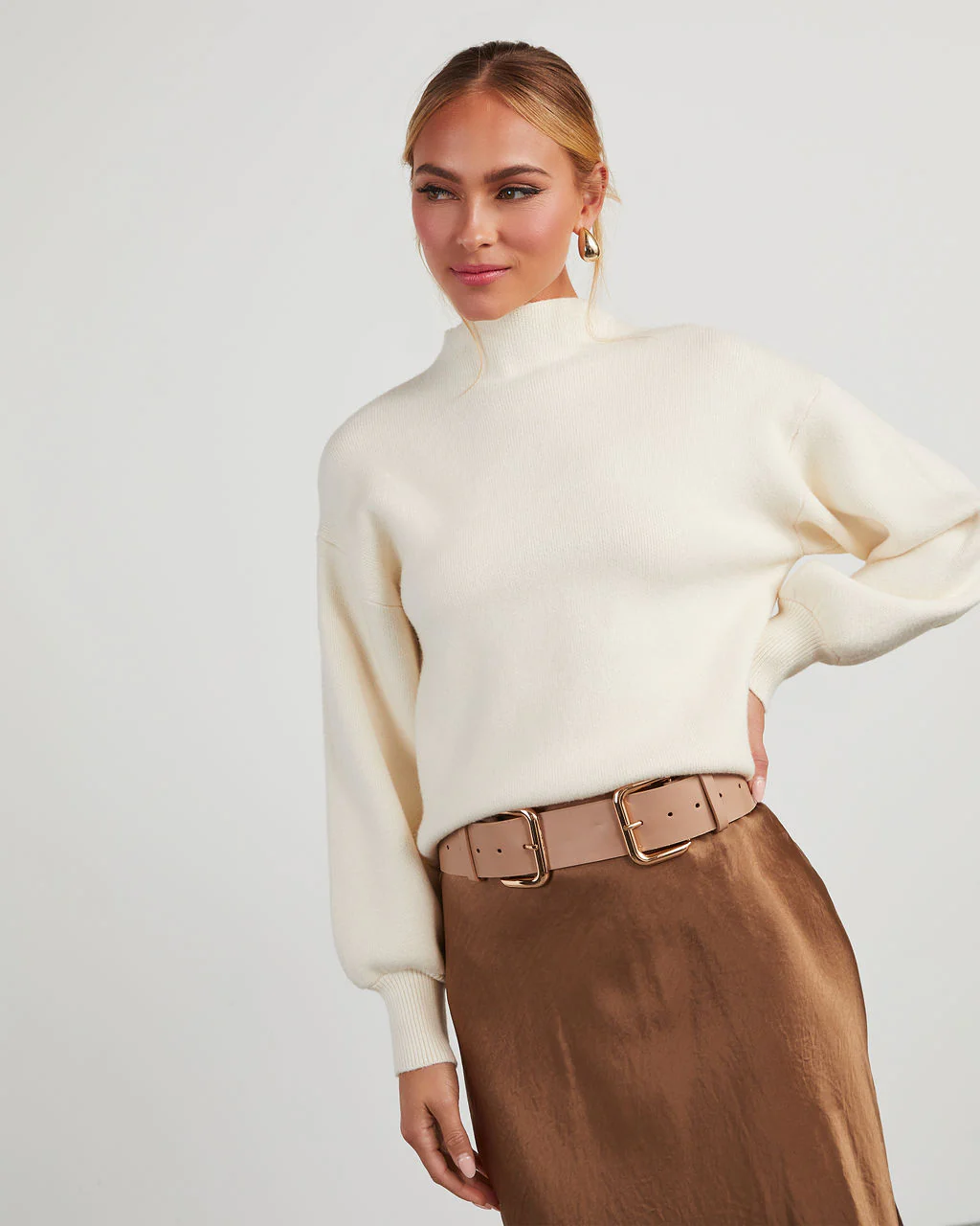 Mayla Double Buckle Wide Belt