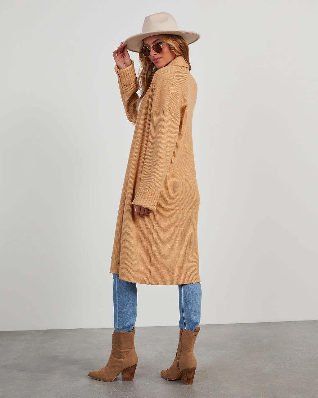Hanson Oversized Knit Duster