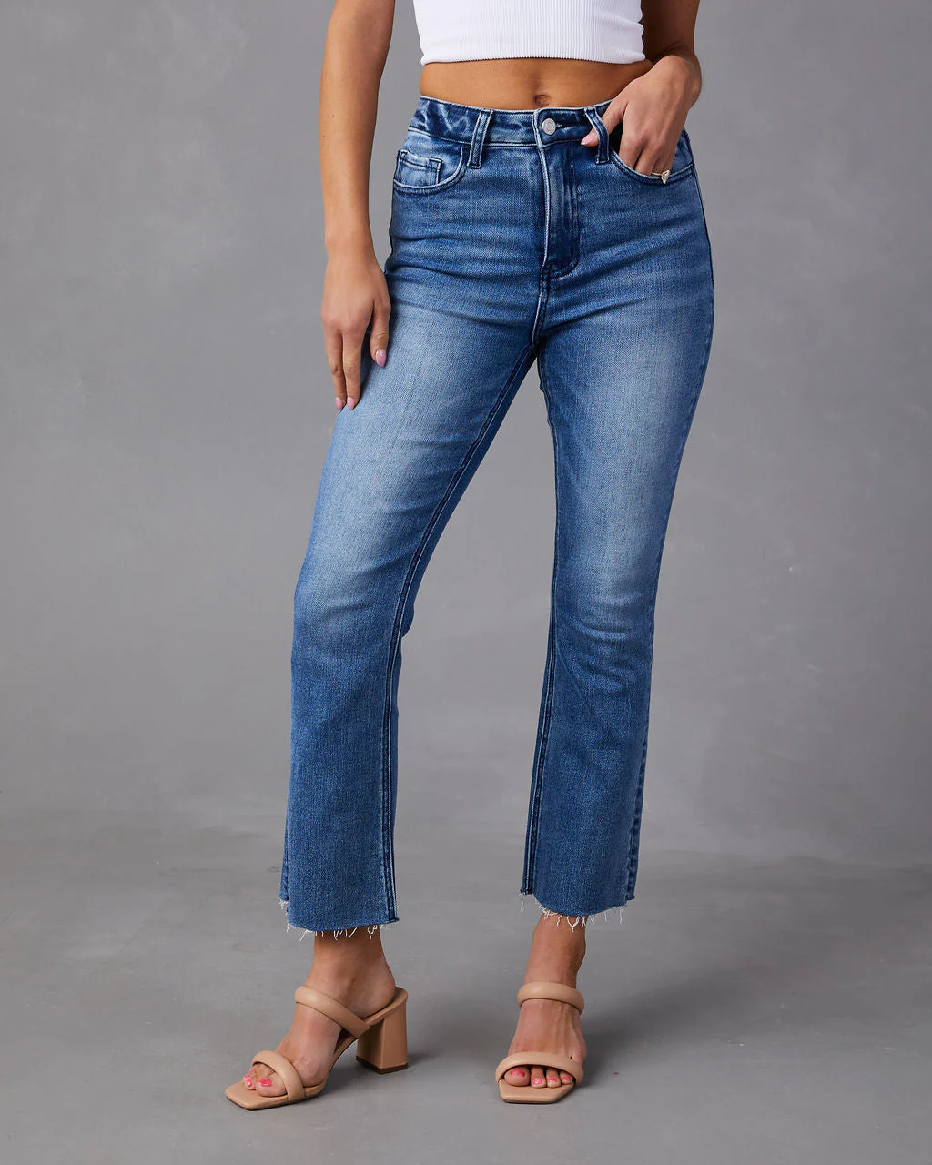 Morisette High Rise Flare Jeans