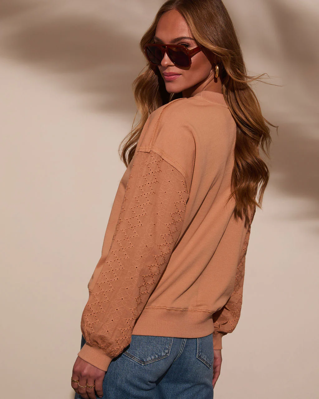 Soft Seasons Relaxed Oversized Sweatshirt