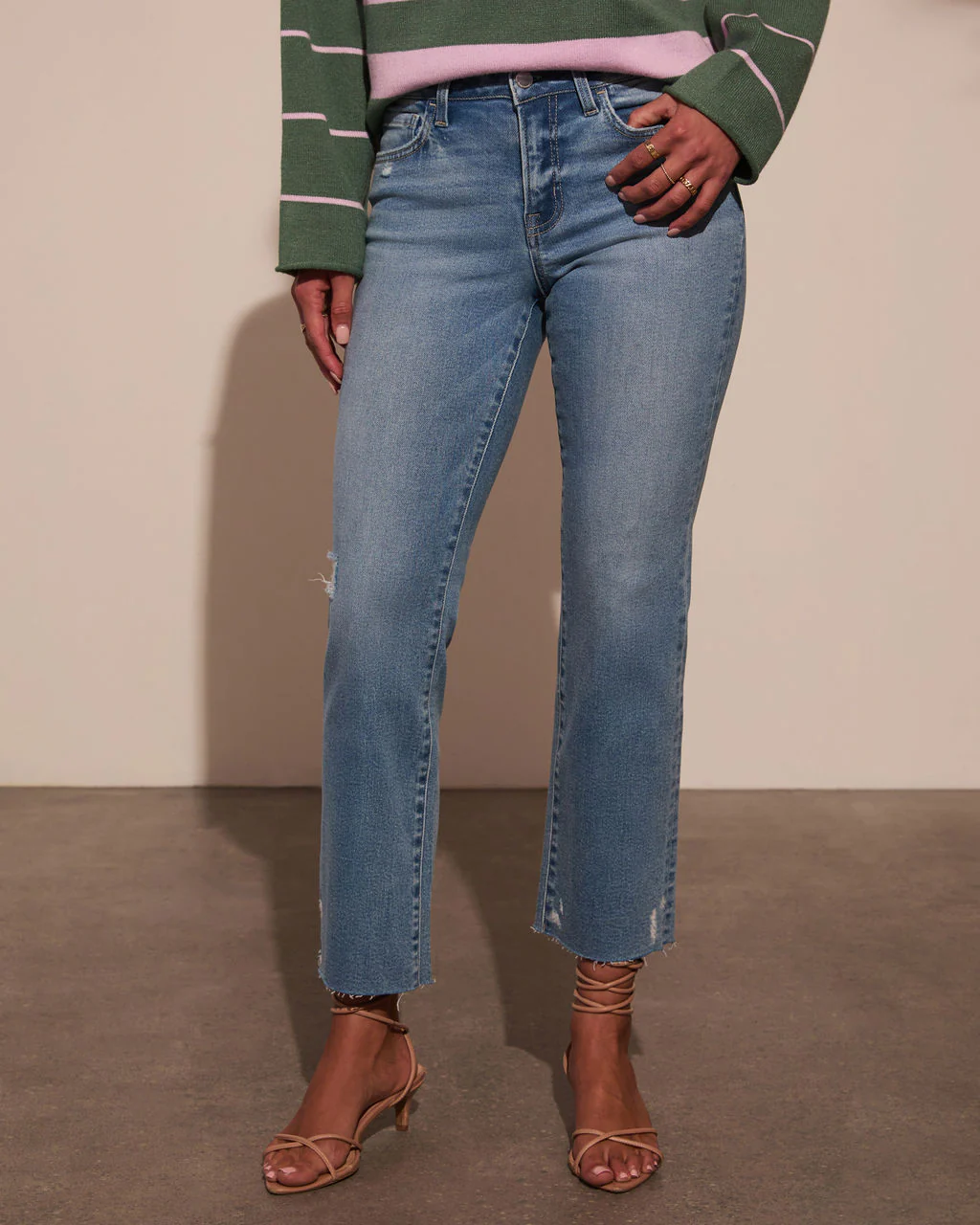 Lainie Distressed Skinny Jeans