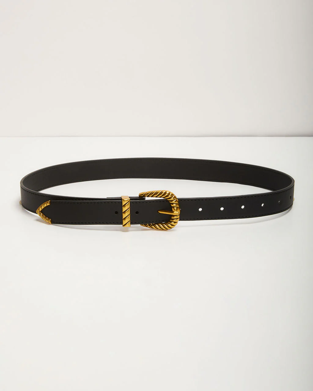 Janae Textured Buckle Standard Belt