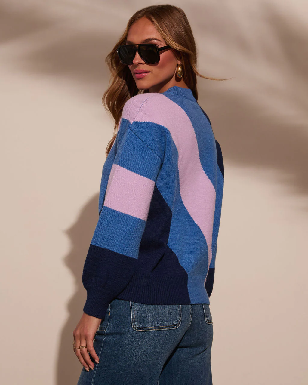 Hung Up On You Stripe Knit Sweater