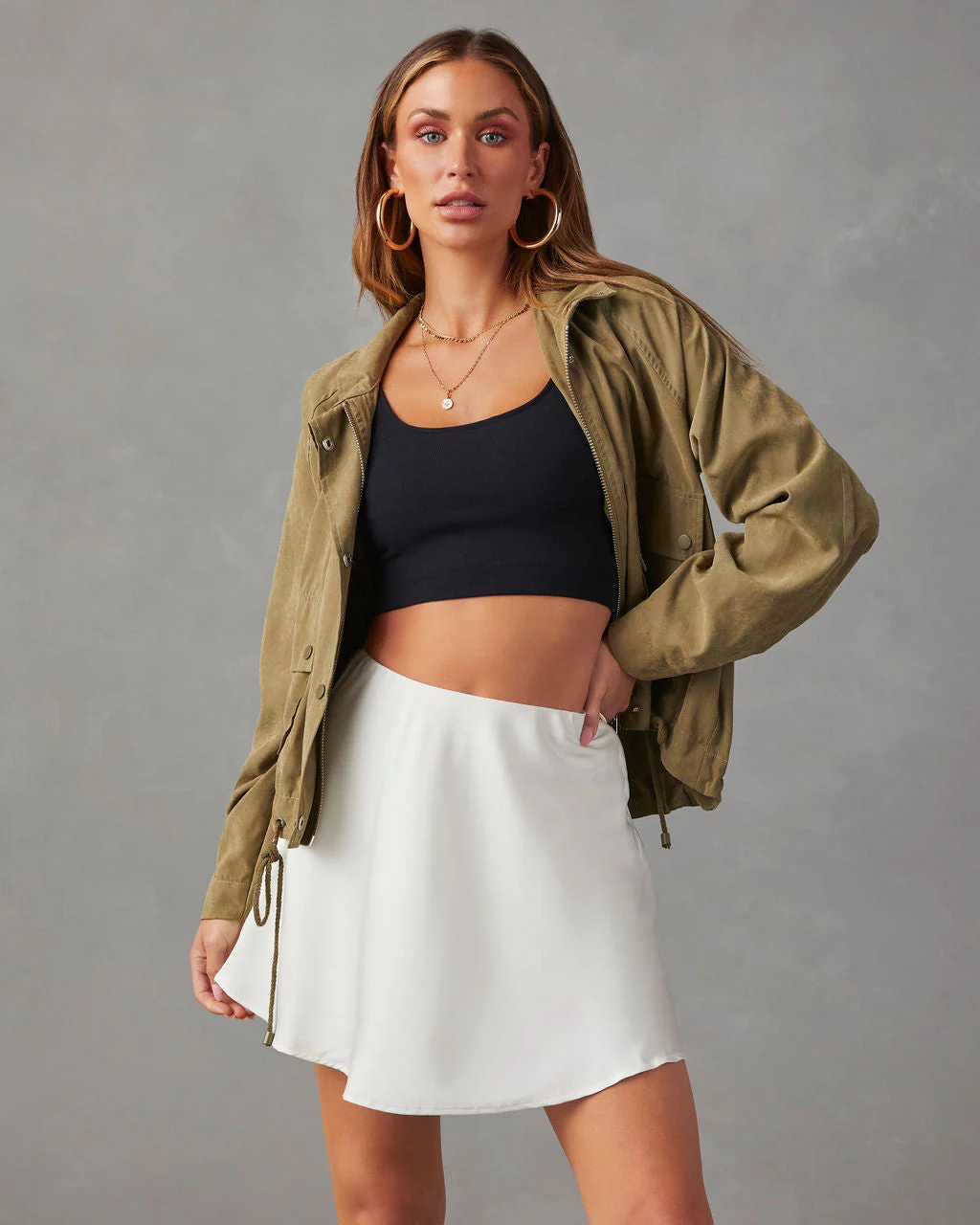 Steal The Spotlight Mini Skirt