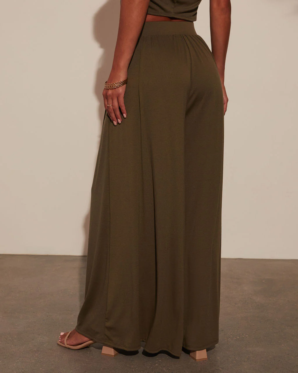 Tatum High Waisted Wide Leg Pants
