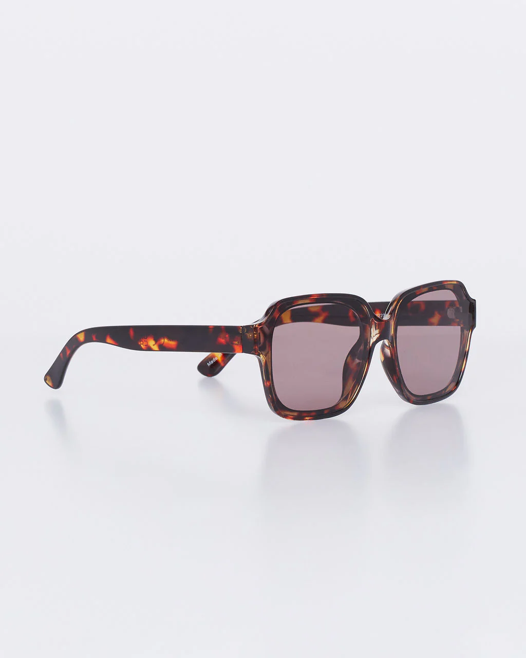 Shelly Rounded Square Tortoise Sunglasses