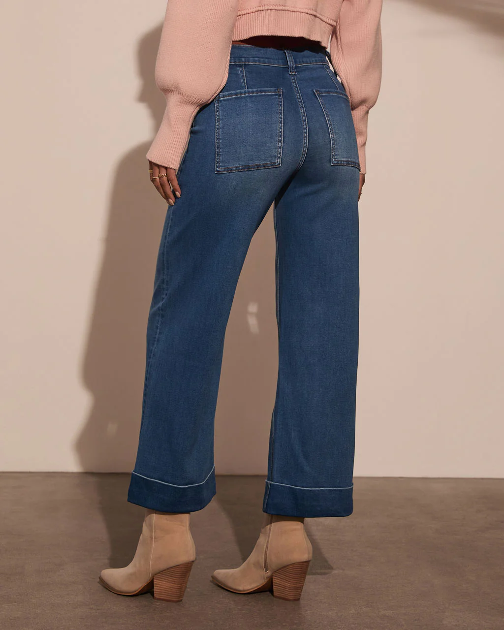 Decklan High Rise Wide Leg Jeans