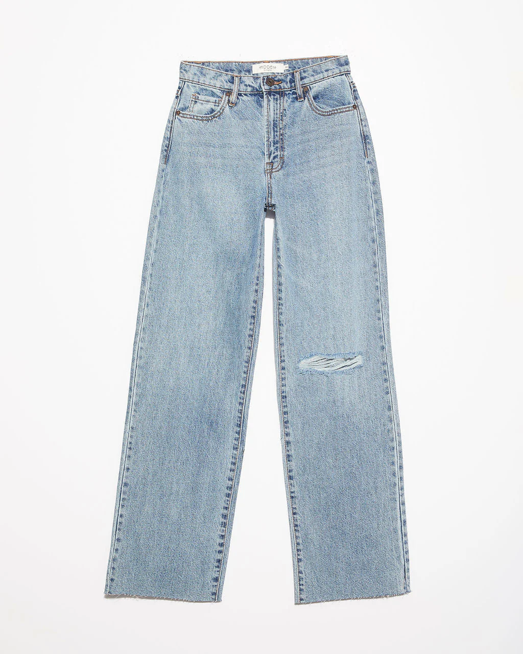 Woolridge High Rise Straight Leg Jeans
