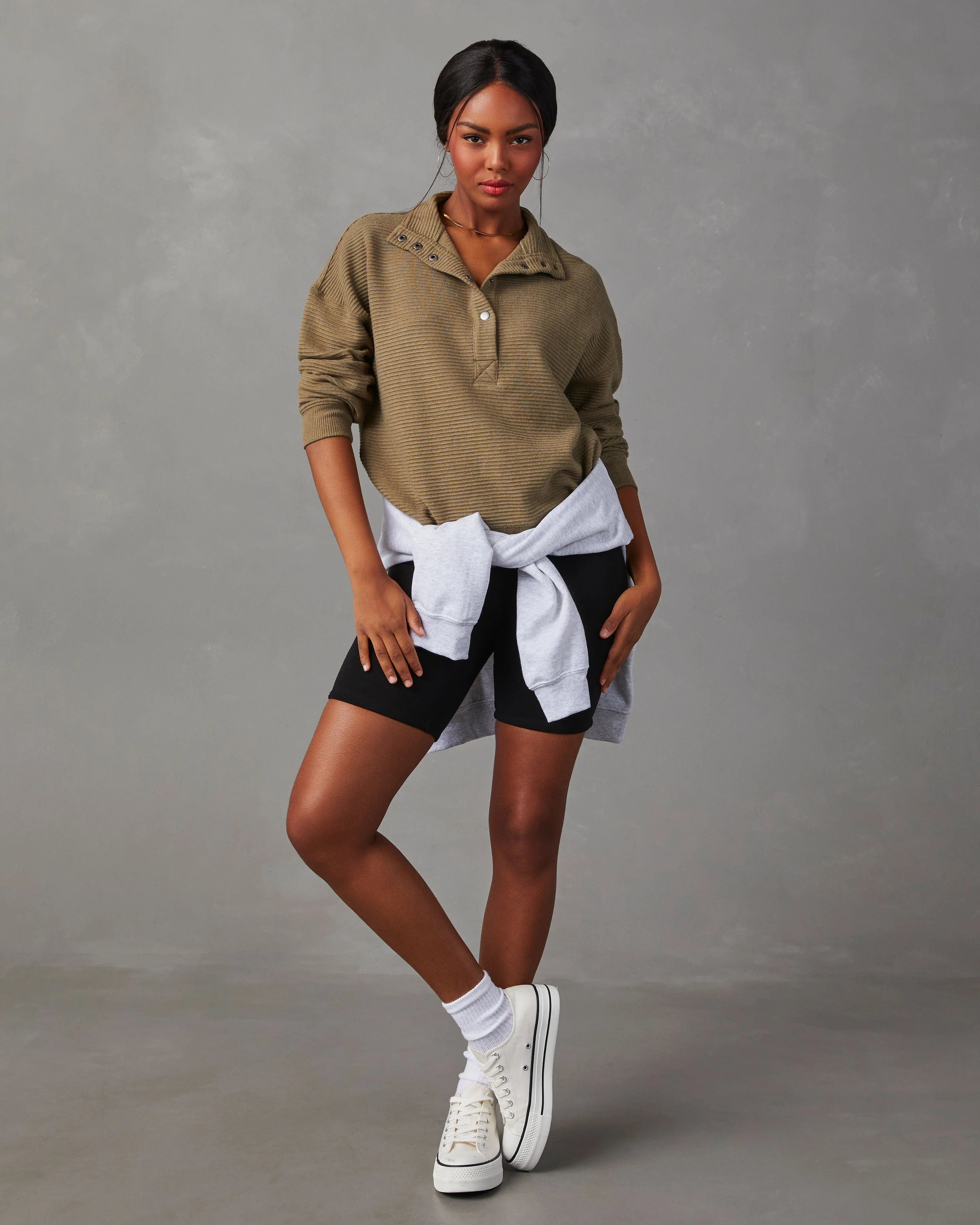 Kinsleigh Collared Pullover Sweater