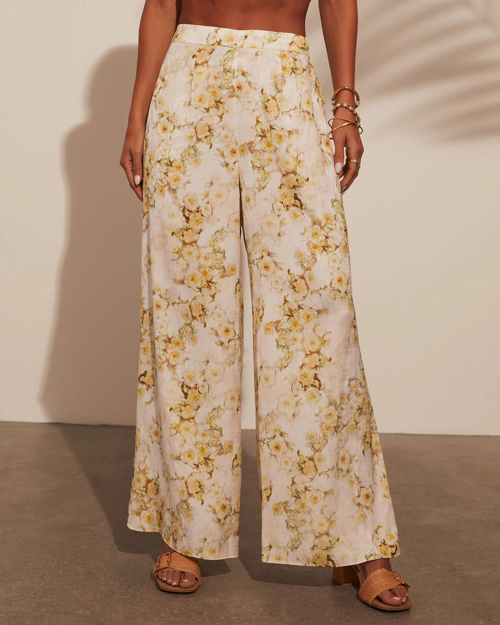Patrizia Wide Leg Printed Pants