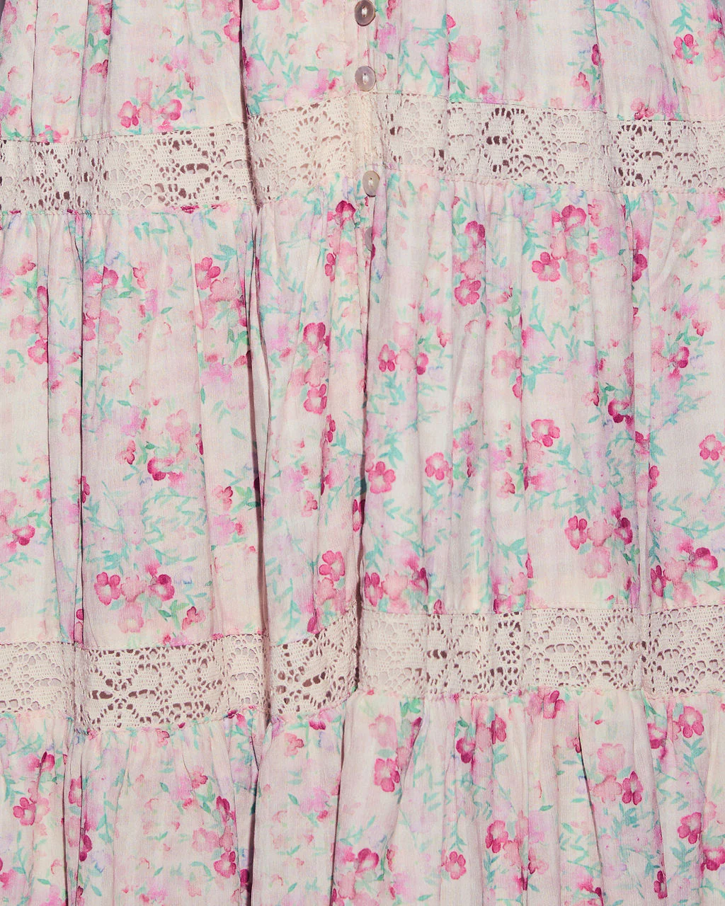 April Embrace Sweetheart Floral Midi Dress