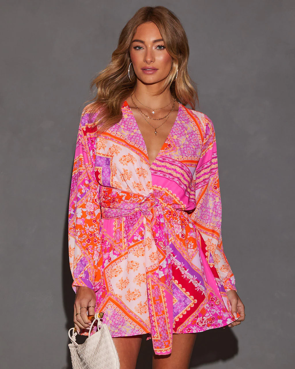 Florentine Printed Fitted Waist Romper