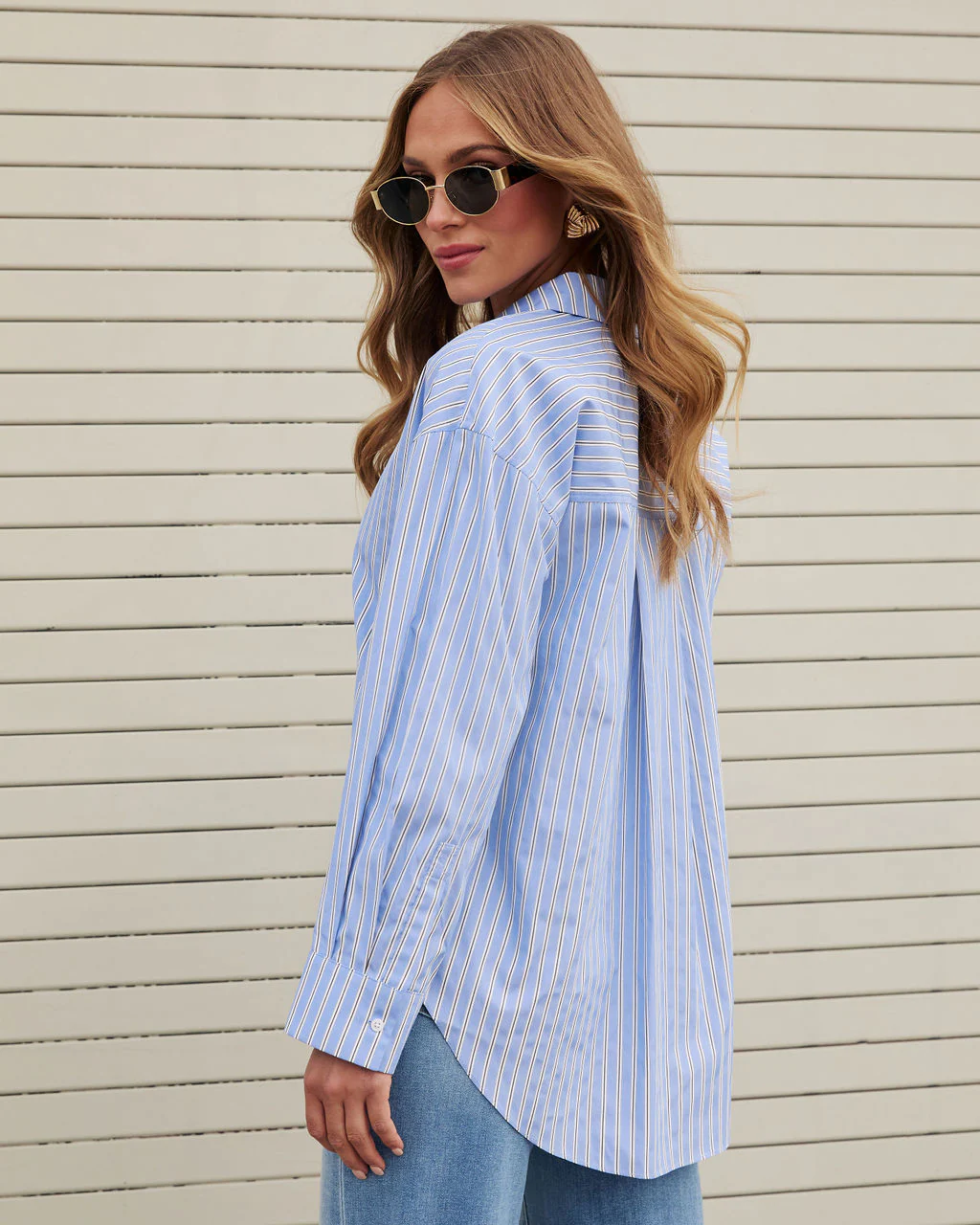 Elliana Button Down Top